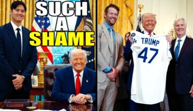 LA Dodgers Kiss Trump's A** and Show They're HUGE Cowards