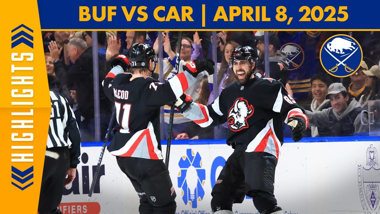 James Reimer Shutout | Buffalo Sabres Victory Over Carolina Marks 5th Straight Win | Highlights