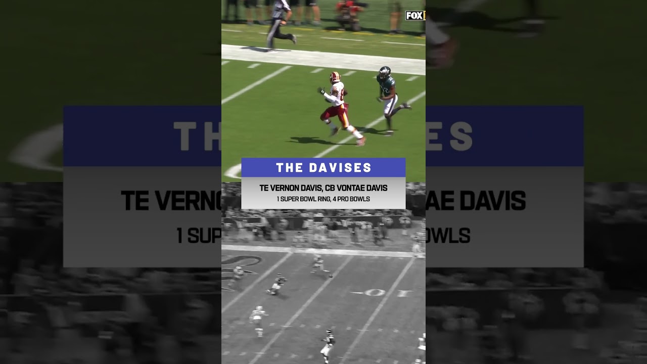 SIBLINGS who have Played in the NFL: Vernon & Vontae Davis #nationalsiblingsday