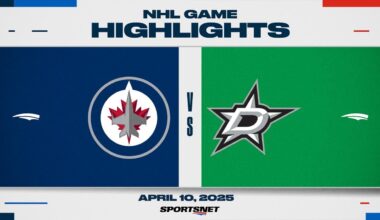 NHL Highlights | Jets vs. Stars - April 10, 2025