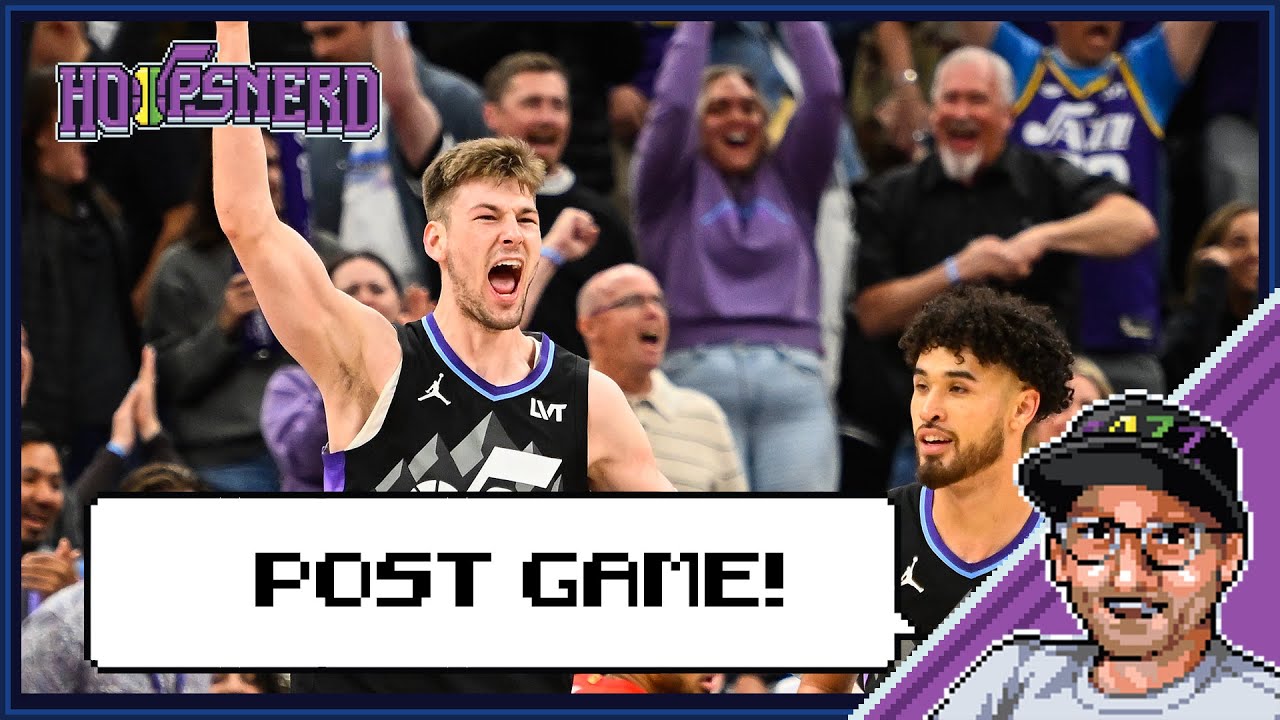 THE JAZZ DID WHAT!?! | Hoops Nerd Post Game Show
