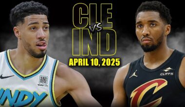 Cleveland Cavaliers vs Indiana Pacers  Full Game Highlights - April 10, 2025 | NBA Regular Season