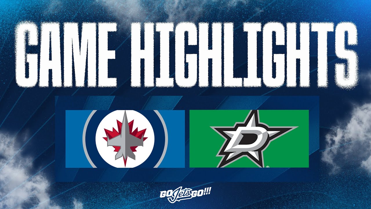 Dallas Stars vs. Winnipeg Jets - Game Highlights