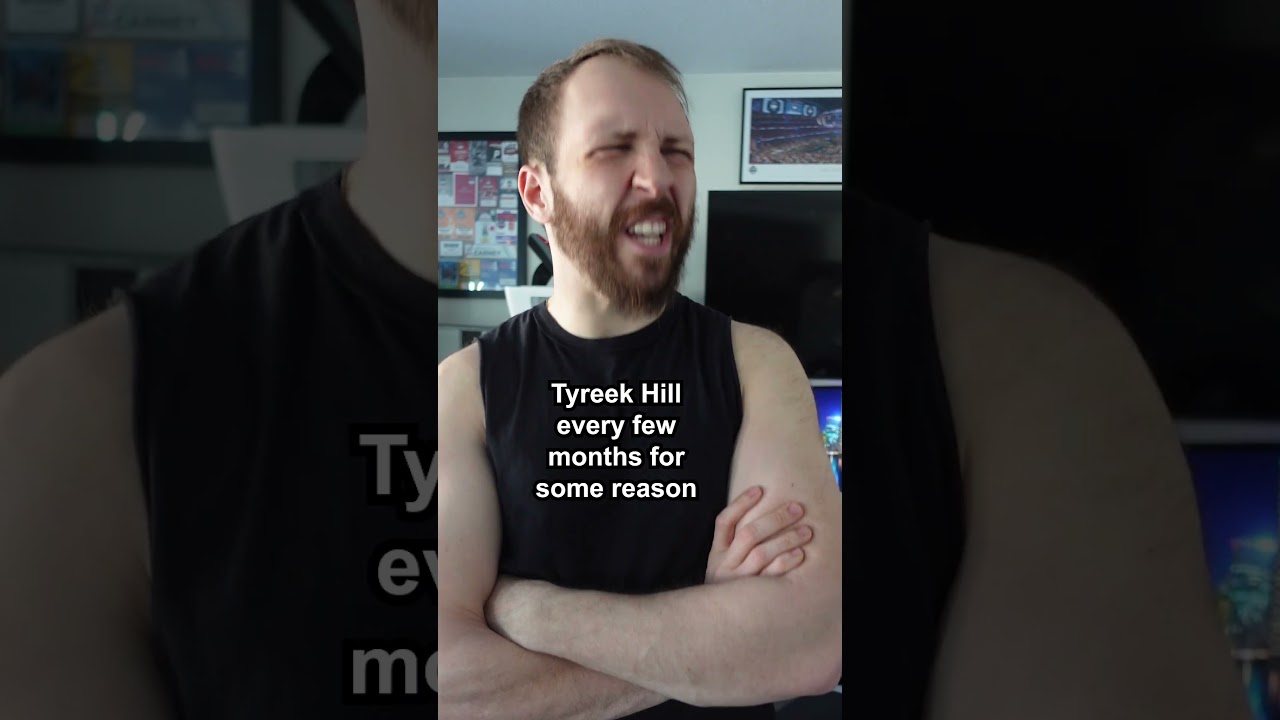 Tyreek Hill Every Few Months #nfl #football #tyreekhill #miamidolphins #skit #sports #funny