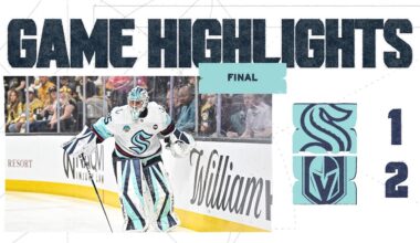 Seattle Kraken at Vegas Golden Knights | 04/10 Game Highlights