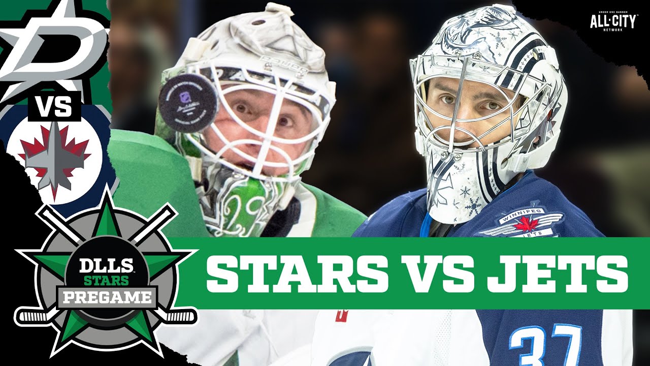 Dallas Stars vs Winnipeg Jets | DLLS STARS PREGAME