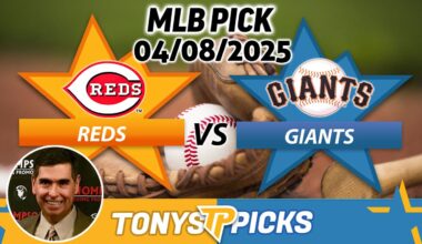 Cincinnati Reds vs. San Francisco Giants Pick 4/8/25 MLB Pick Prediction