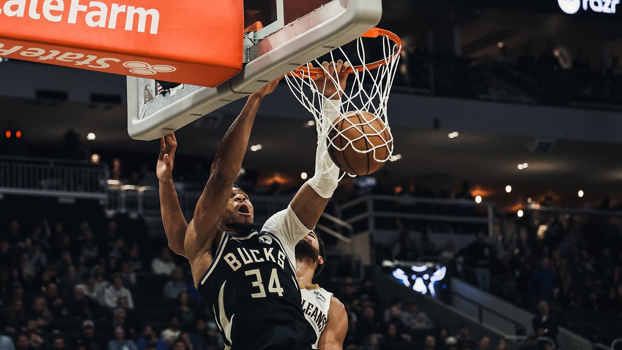 Highlights: Giannis Antetokounmpo Scores 28 Points vs. Pelicans | 04.10.25