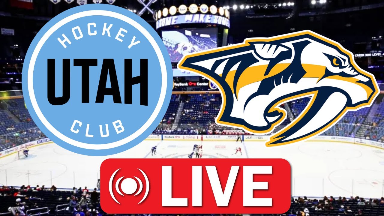🔴Live: Utah Hockey Club vs Nashville Predators | NHL 2025 | Live Score & Commentary