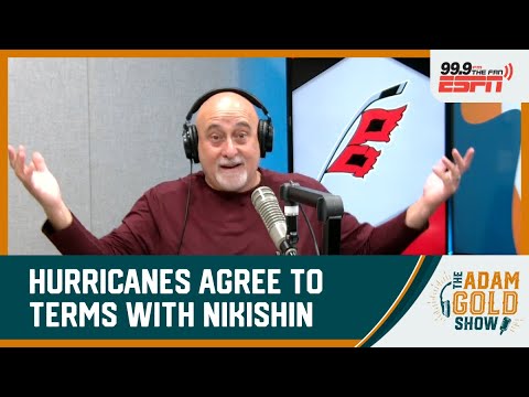 Eric Tulsky on Alexander Nikishin’s entry-level deal with the Carolina Hurricanes