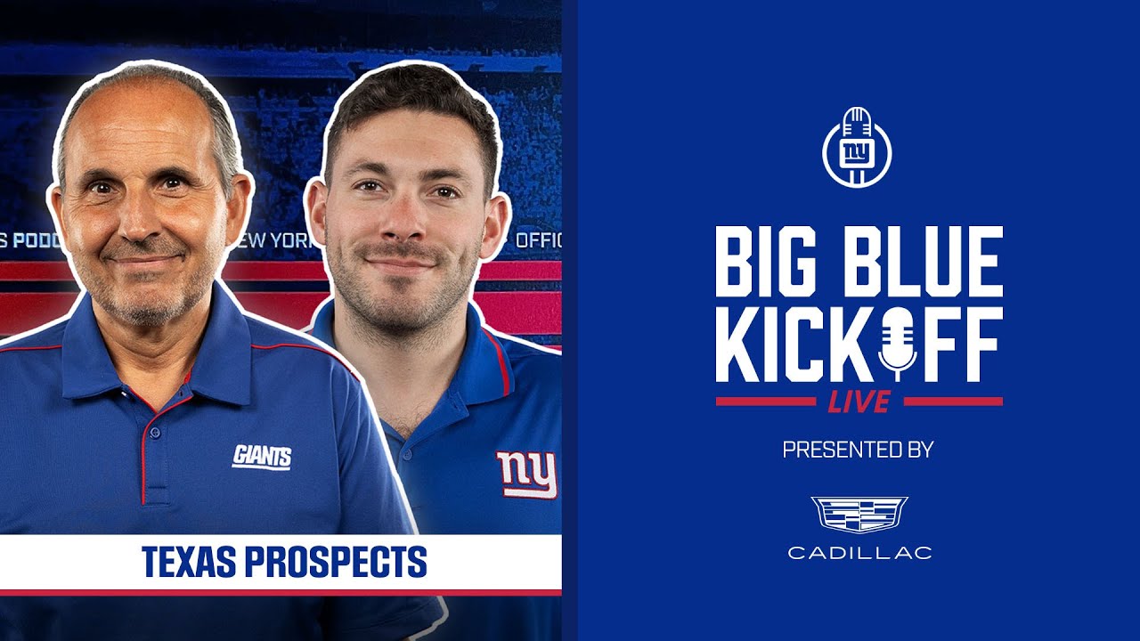 Texas Prospects | Big Blue Kickoff Live | New York Giants
