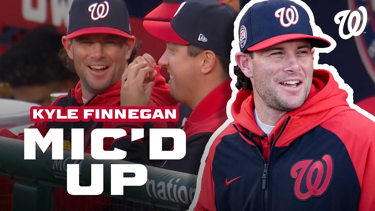 Kyle Finnegan MIC'D UP vs. the Dodgers | Washington Nationals