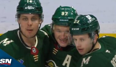 Wild's Kirill Kaprizov Snaps One Home In Return From Injury