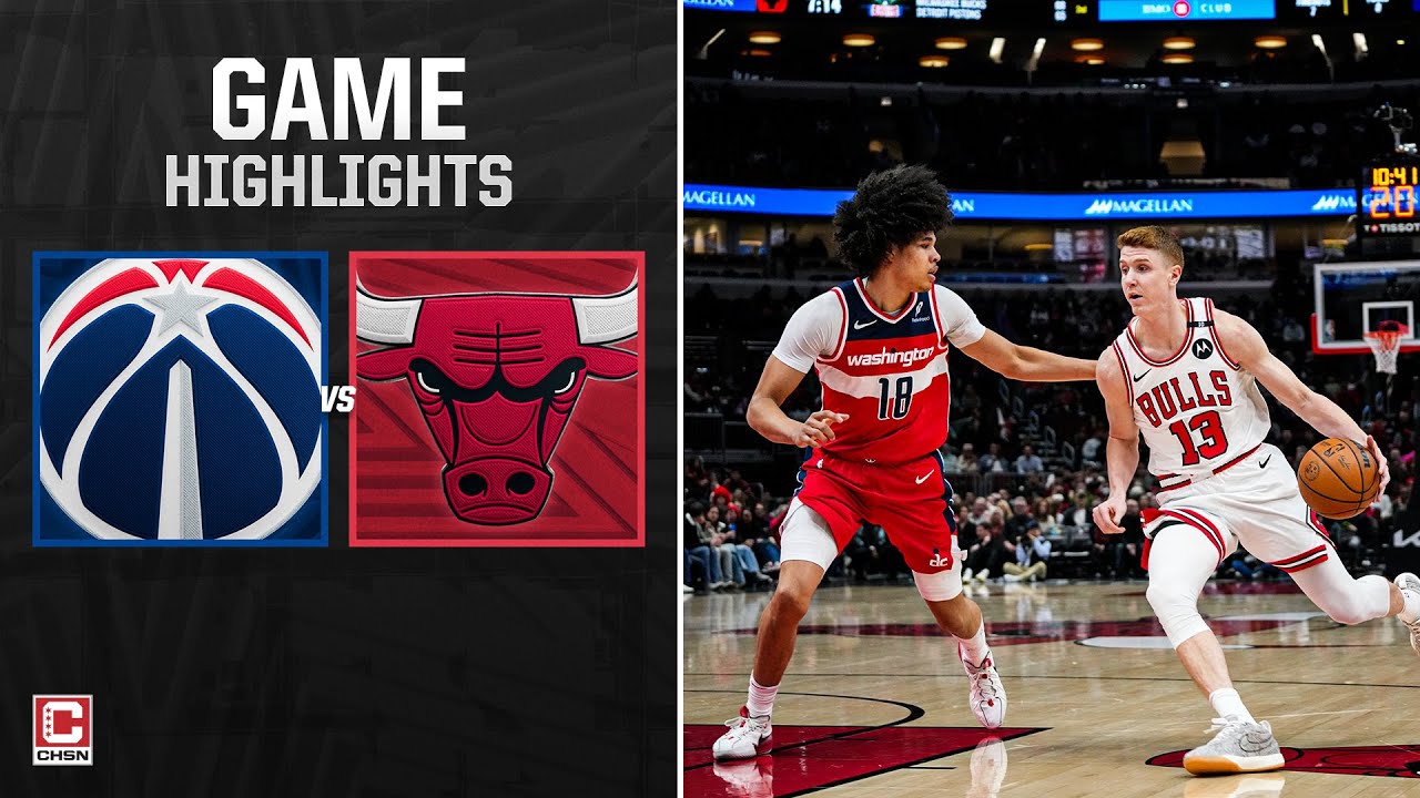 Chicago Bulls vs. Washington Wizards - Game Highlights | CHSN Chicago Bulls