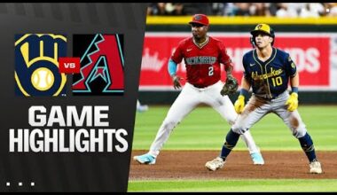 Brewers vs. D-backs Game Highlights (4/11/25) | MLB Highlights