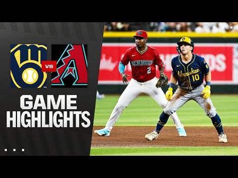 Brewers vs. D-backs Game Highlights (4/11/25) | MLB Highlights