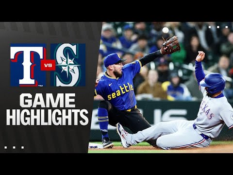 Rangers vs. Mariners Highlights (4/11/25) | MLB Highlights