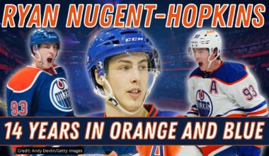 Ryan Nugent-Hopkins: Cementing himself in Edmonton Oilers history