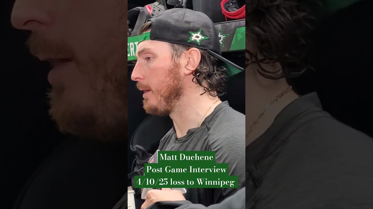 Dallas Stars Matt Duchene talks about the adversity the team is facing right now