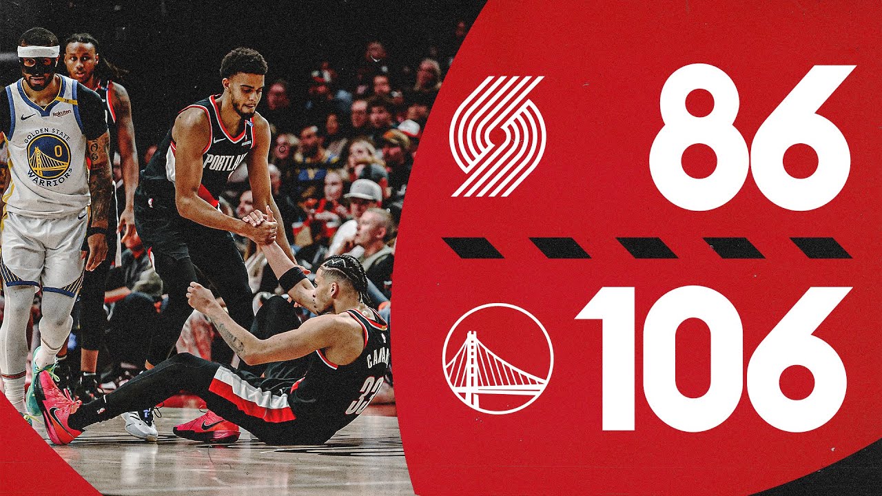 Portland Trail Blazers 86, Golden State Warriors 103 | Game Highlights | April 11, 2025