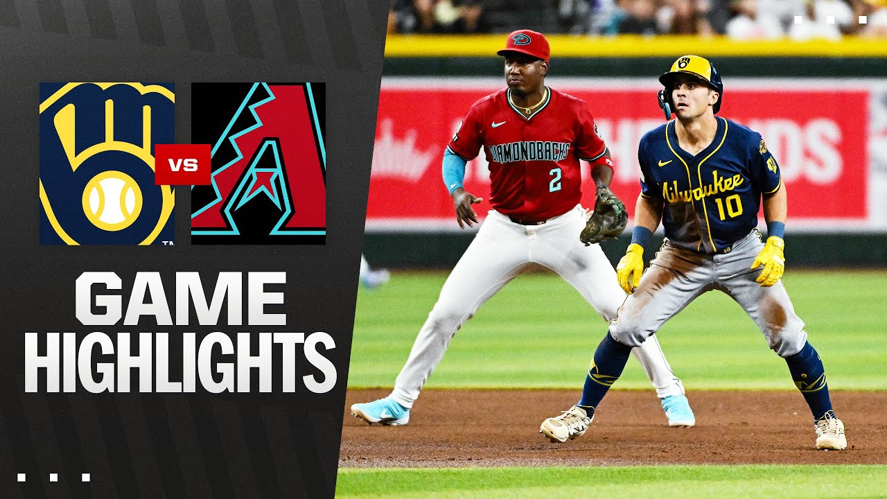 Brewers vs. D-backs Highlights (4/11/25) | MLB Highlights
