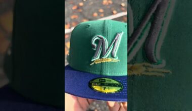 Milwaukee Brewers County Stadium New Era 59Fifty Fitted Hat 🍻