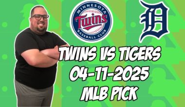 Minnesota Twins vs Detroit Tigers 4/11/25 MLB Pick & Prediction | MLB Betting Tips