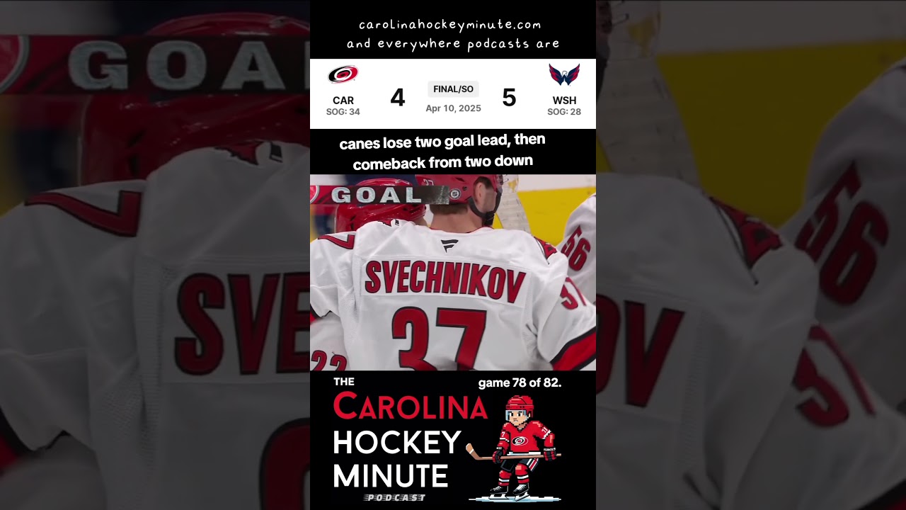 Canes get one point in Washington #carolina #hurricanes #hockey #carolinahurricanes #canes #comeback