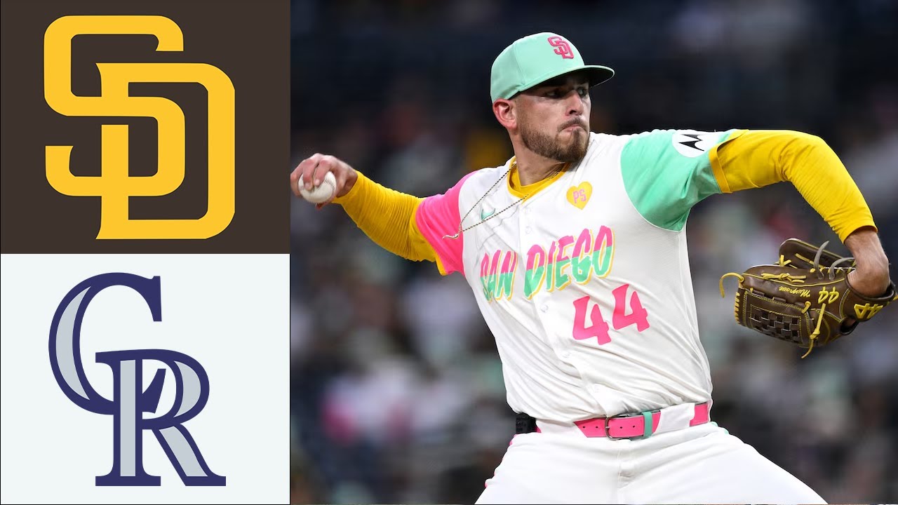Colorado Rockies Vs San Diego Padres Game Innings 4-7 Apr 11,2025 Game MLB Highlights MLB Today