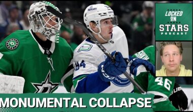 The Dallas Stars MONUMENTALLY COLLAPSE in 6-5 Overtime loss to Canucks: It's gone from BAD to WORSE!