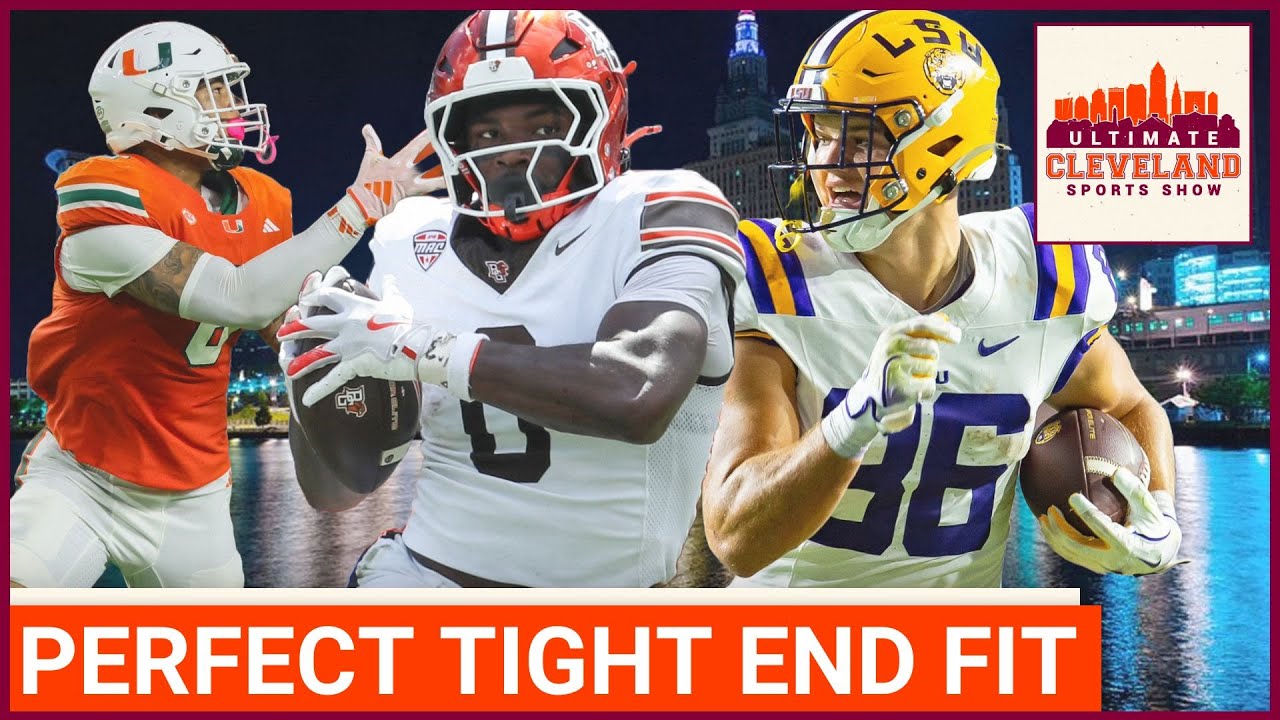 REPORT: Cleveland Browns hosted TEs Elijah Arroyo & Mason Taylor for visits; targeting TEs on Day 2