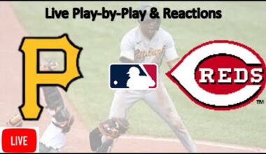 Pittsburgh Pirates vs. Cincinnati Reds LIVE STREAM | Live Play-by-Play, Fan Reaction | LIVE MLB