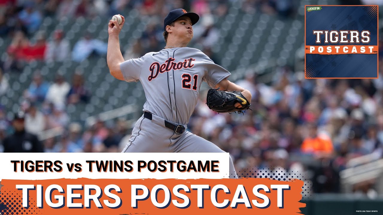 TIGERS POSTCAST: STAY HOT, TIGERS! Detroit Tigers BEAT Minnesota Twins, Jackson Jobe 1st MLB Win