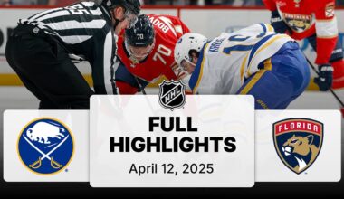 NHL Highlights | Sabres vs. Panthers - April 12, 2025