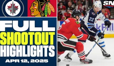 Winnipeg Jets at Chicago Blackhawks | FULL Shootout Highlights - April 12, 2025