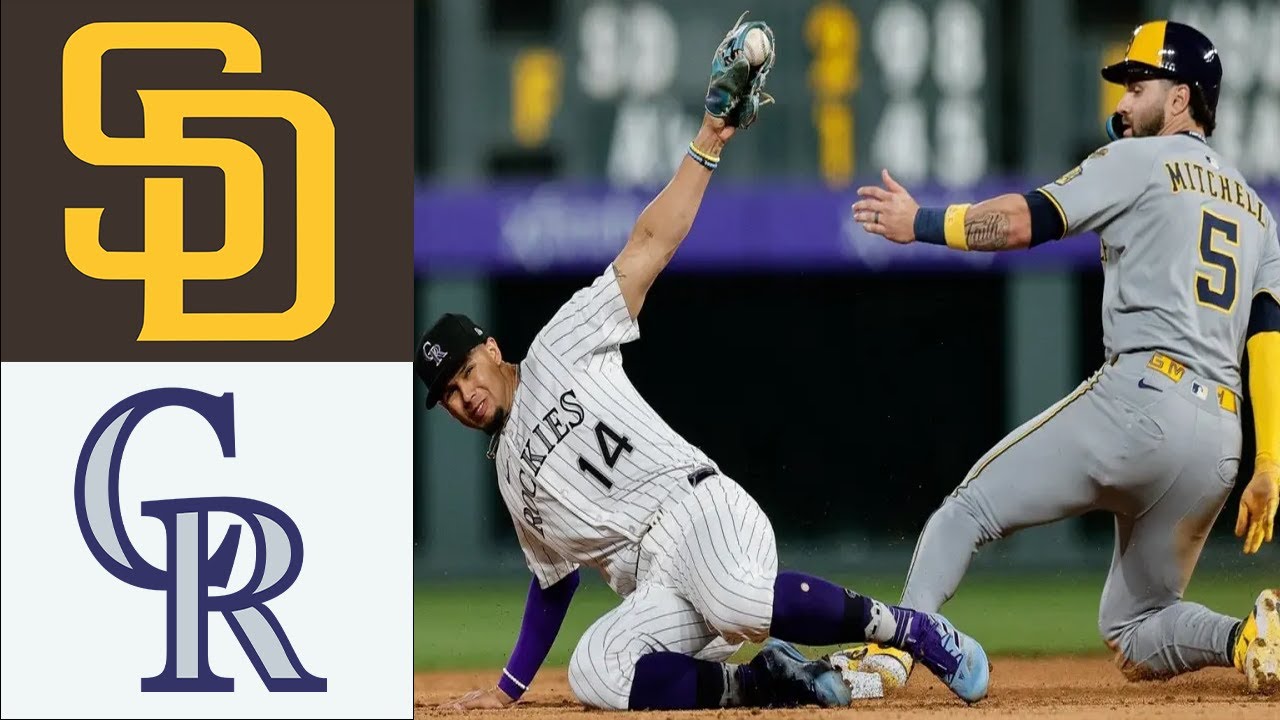 San Diego Padres Vs Colorado Rockies Full Game 1st Apr 12,2025 Game MLB Highlights MLB Today