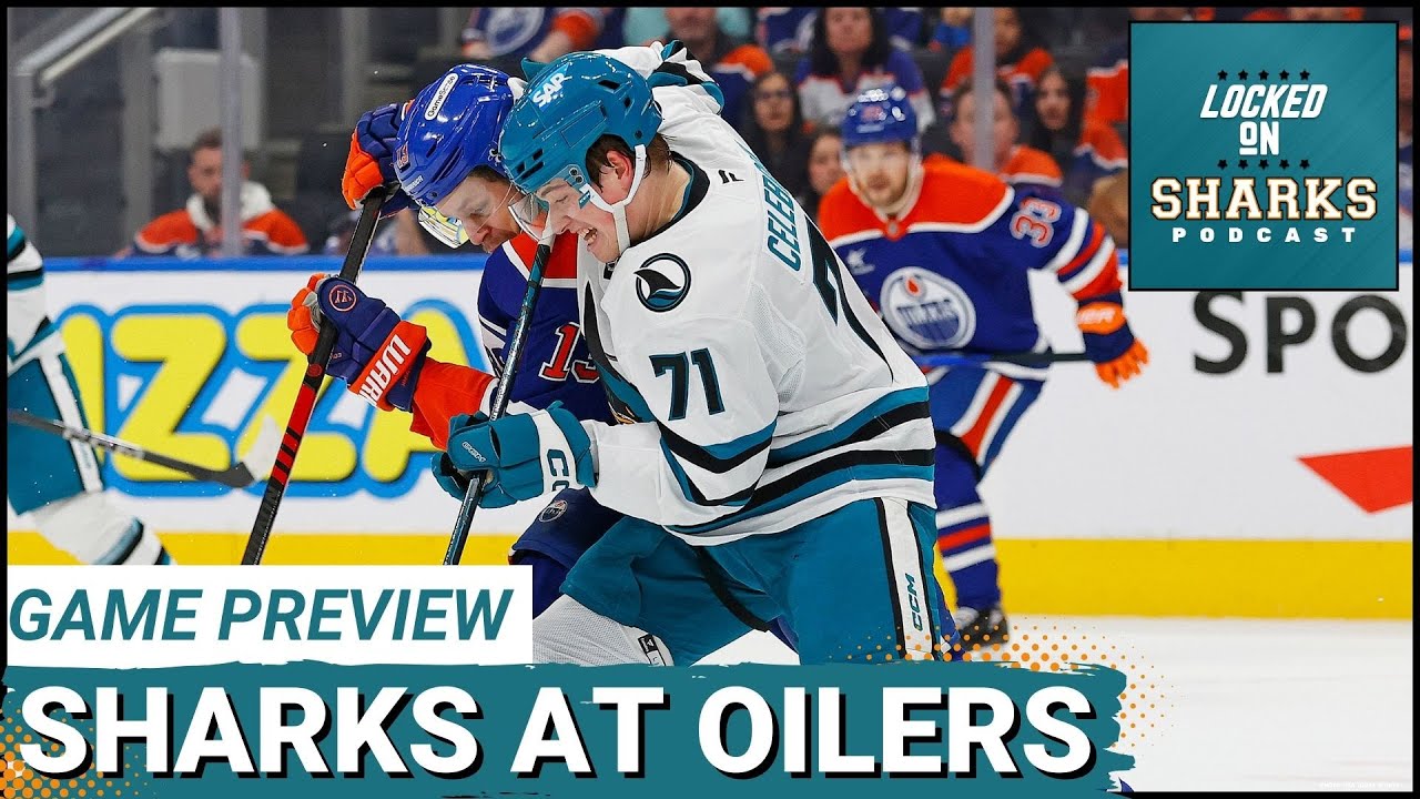 Can Celebrini and Smith SILENCE Edmonton's Powerhouse Offense | Sharks' Future on Display