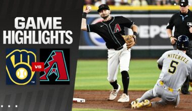 Brewers vs. D-backs Game Highlights (4/12/25) | MLB Highlights | Arizona Diamondbacks