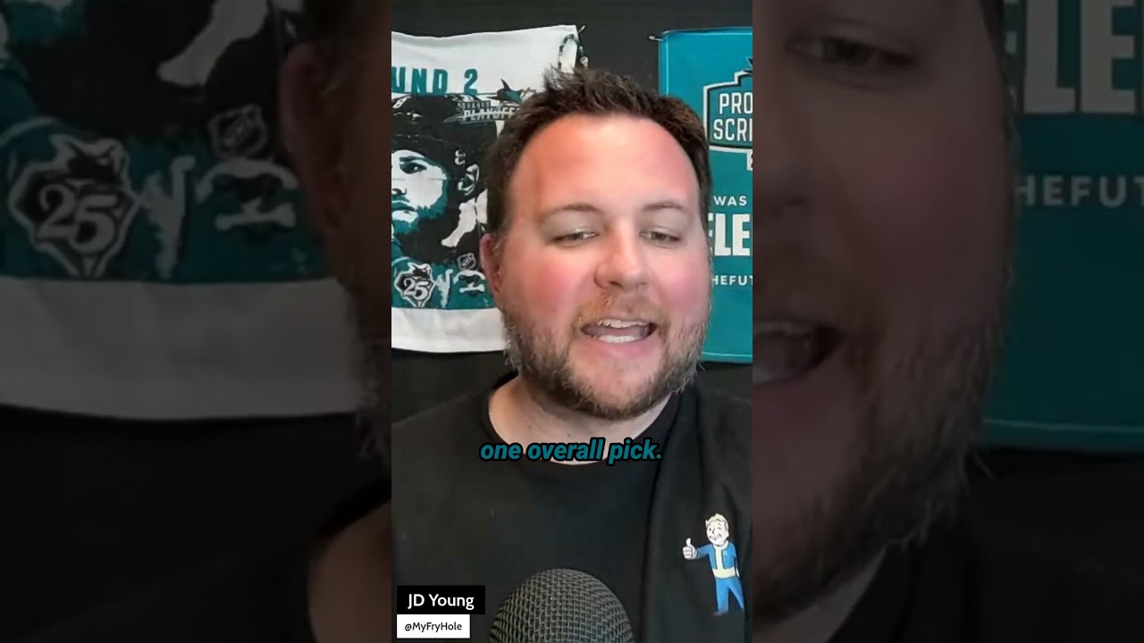 BREAKING: THE SAN JOSE SHARKS HAVE CLINCHED THE BEST ODDS HEADING INTO THE DRAFT LOTTERY