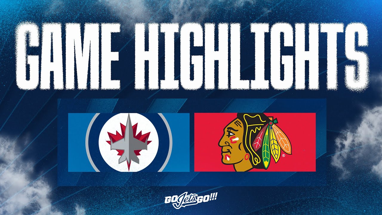 Chicago Blackhawks vs. Winnipeg Jets - Game Highlights