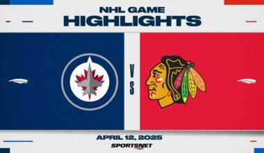 NHL Highlights | Jets vs. Blackhawks - April 12, 2025