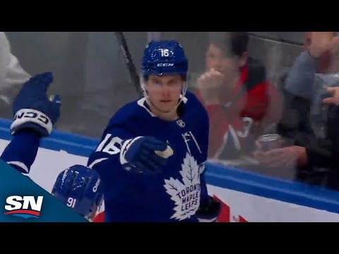 Maple Leafs' Mitch Marner Rifles An OT Winner After Stolarz Stones Suzuki