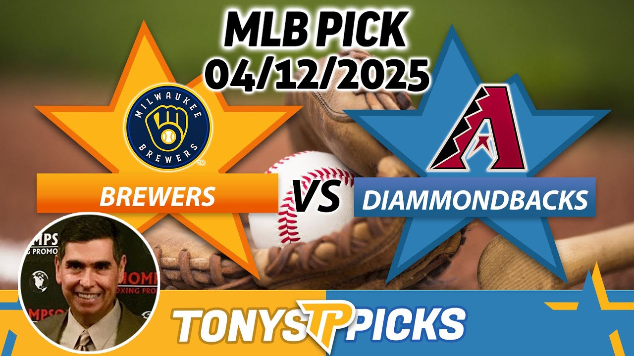 Milwaukee Brewers vs. Arizona Diamondbacks Pick 4/12/25 MLB Pick Prediction