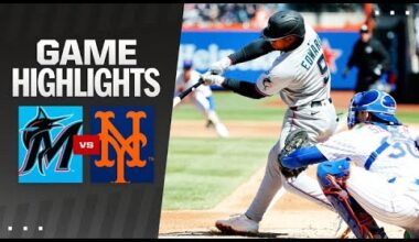 Marlins vs. Mets Game Highlights (4/9/25) | MLB Highlights