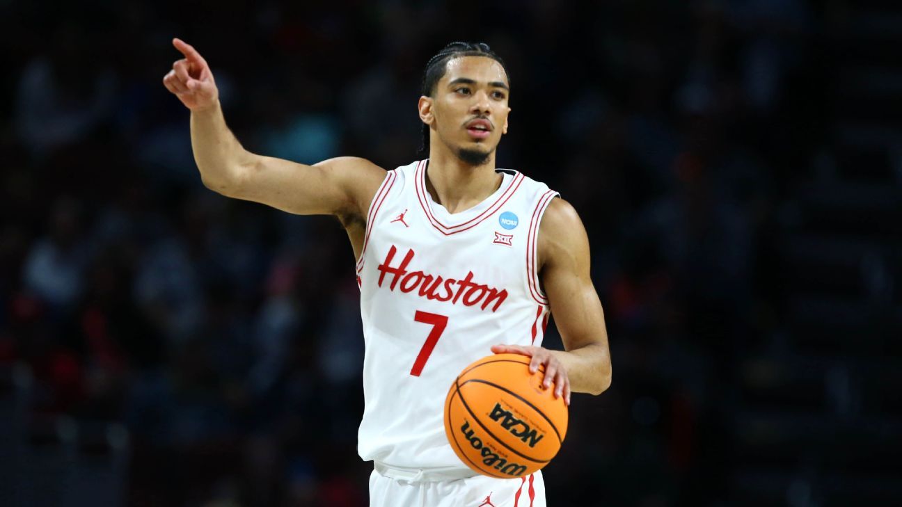 Houston star Milos Uzan to declare for NBA draft