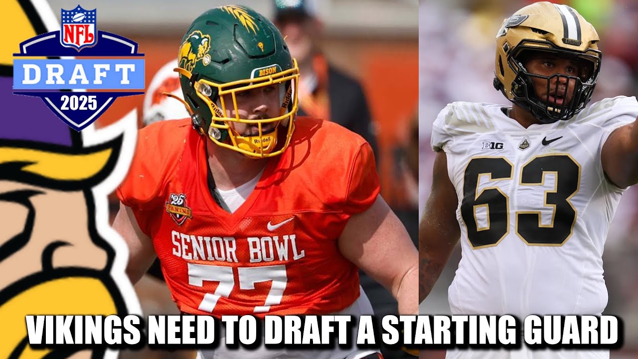 Minnesota Vikings NEED to Draft a Starting Guard | RAW REAL RANT