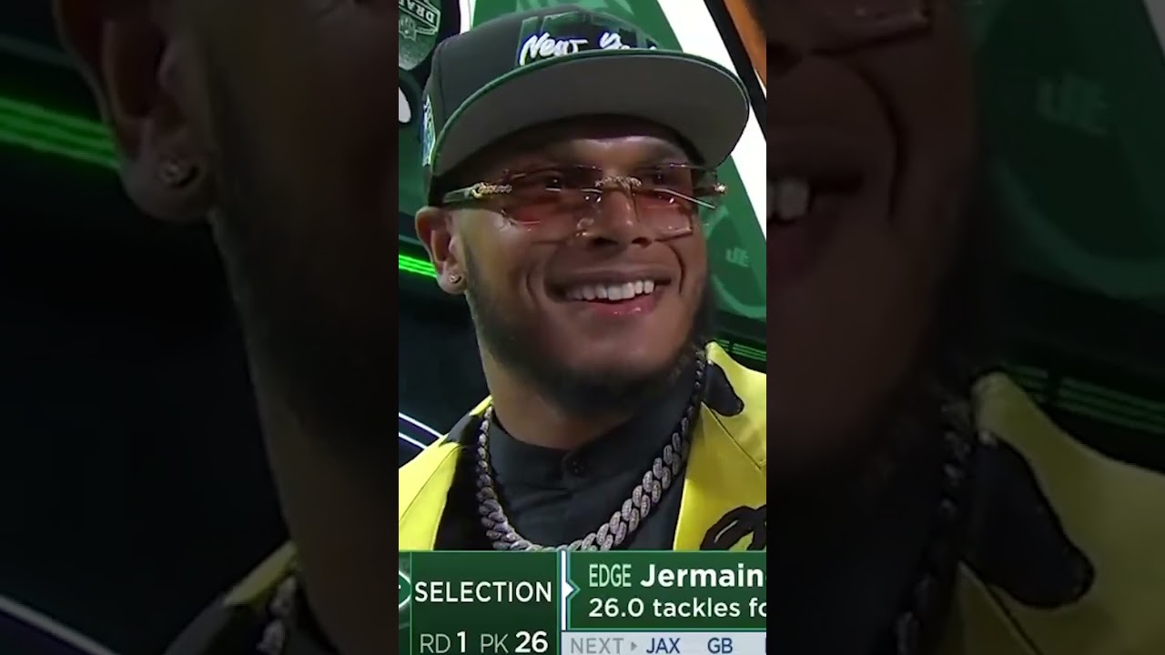 Jermaine Johnson Couldn't Wait To Be A Jet 🤩