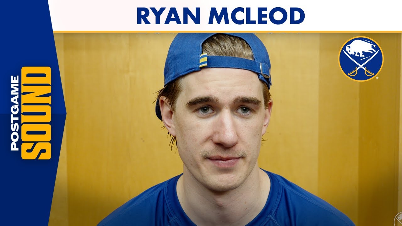 "I Liked Most Of Our Game" | Ryan McLeod After Buffalo Sabres Loss To Columbus