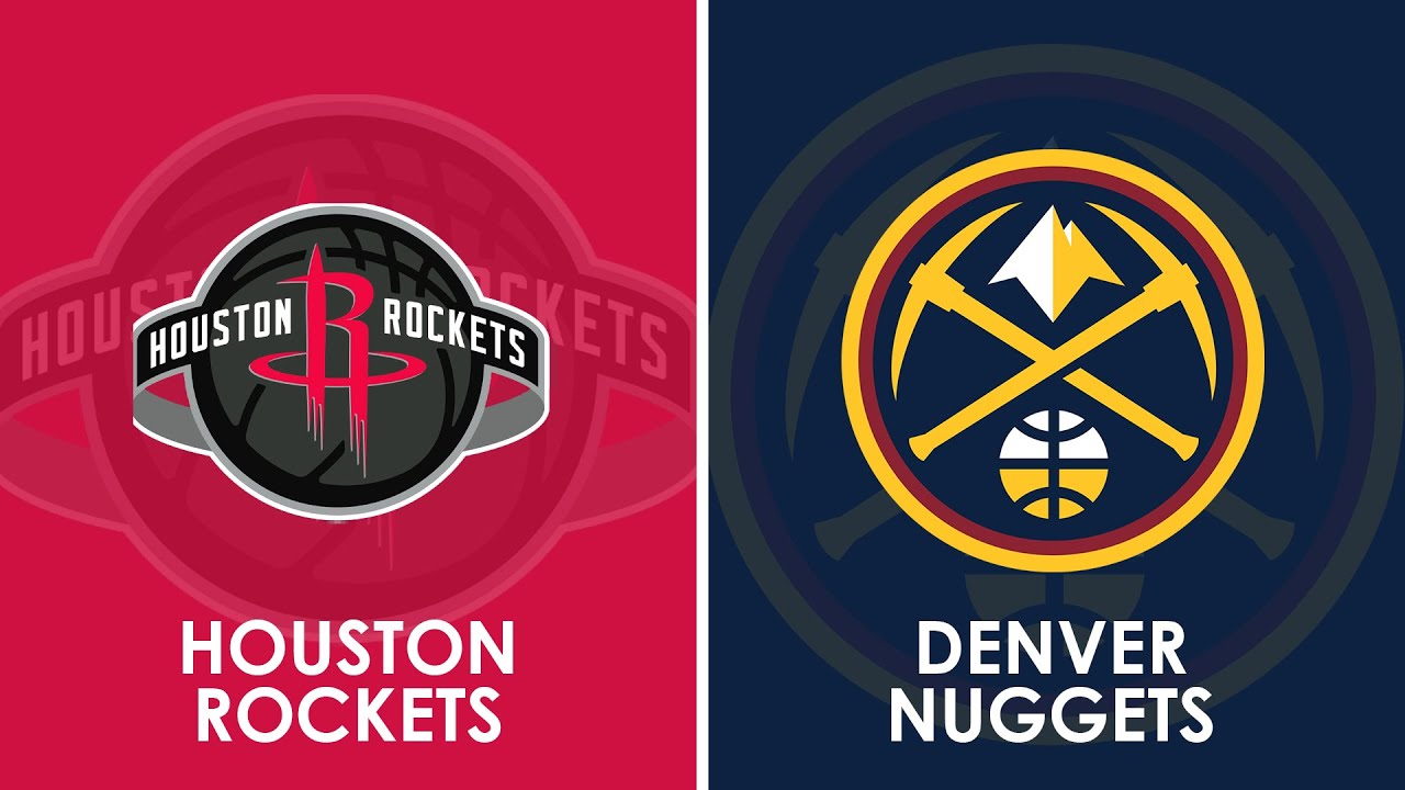 Houston Rockets vs Denver Nuggets NBA Live Scoreboard