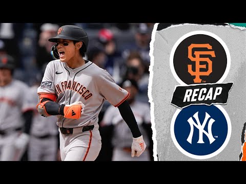 Giants vs. Yankees Game Highlights (4/13/25) | MLB Highlights
